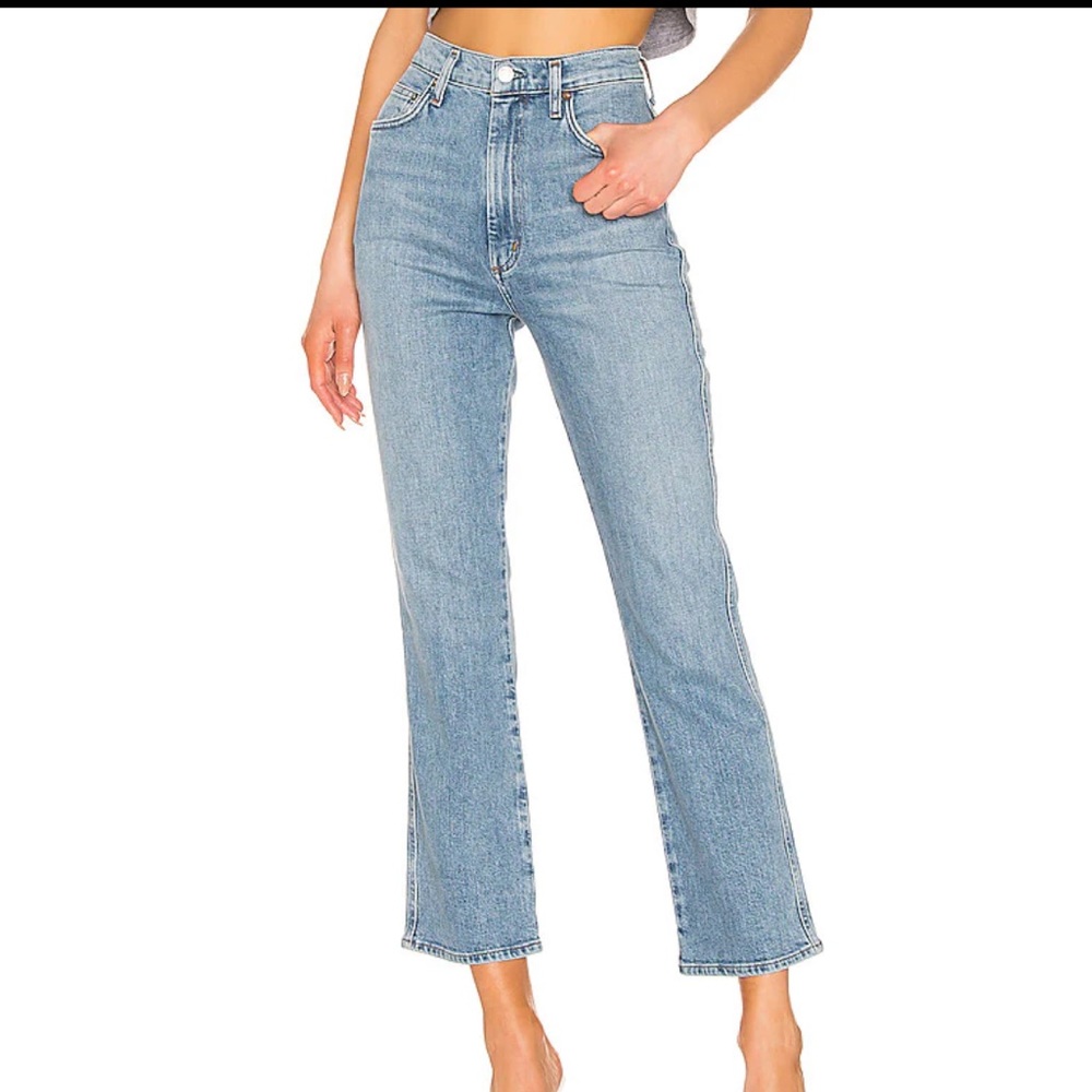 Agolde pinch waist high rise jean